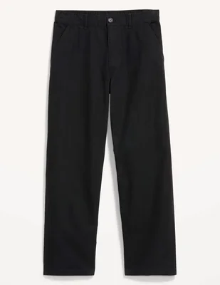 Pantalón regular de algodón para hombre