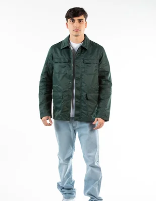 Chamarra casual con bolsillos para hombre