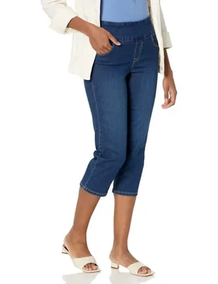 Pantalones capri Gloria Vanderbilt Amanda Pull On para mujer