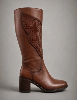 Bota Abajo de la rodilla de Piel para mujer