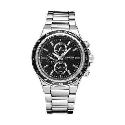 Reloj CURREN KREA84190112  hombre plateado