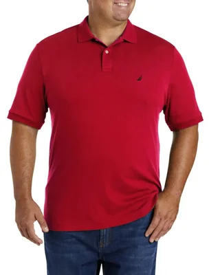 Camisa Polo Nautica Rojo Talla M EE. UU. Corte Clásico