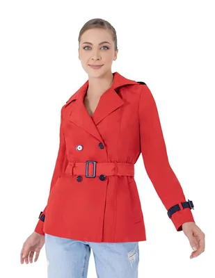 Gabardina impermeable Shyla para mujer