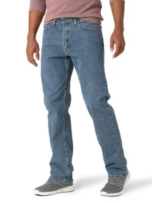 Jeans Wrangler Authentics 34W x 30L Lavado Piedra