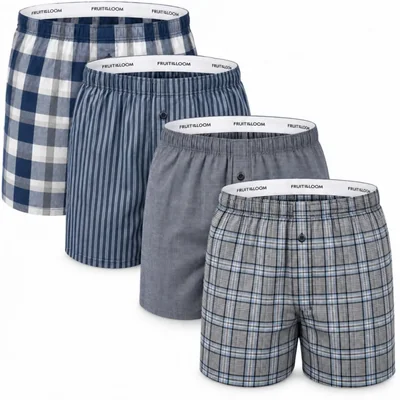 Boxer Fruit of the Loom 4-pack Mediano