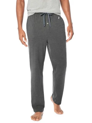 Pantalón de Punto Nautica Gris Carbón Jaspeado