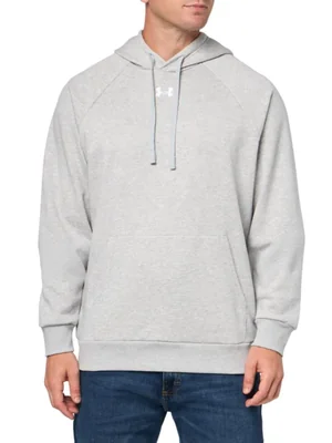 Sudadera con capucha Under Armour XL 013 GRAY de forro polar