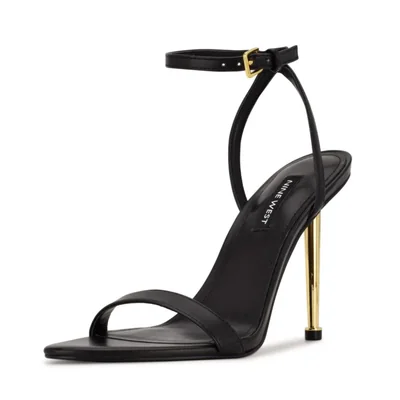 Sandalia Nine West Reina3 Negra Talla 10