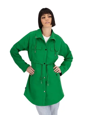 Gabardina con bolsillos Shyla para mujer