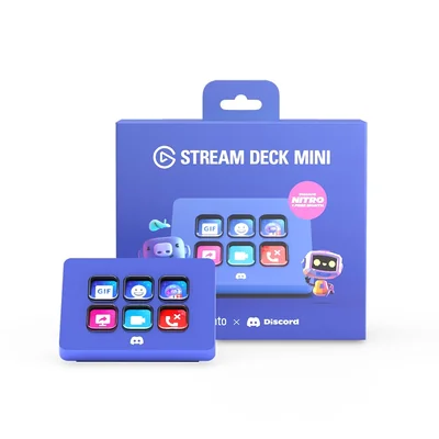 Teclado para Streaming Elgato Stream Deck Edicion Discord