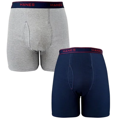 2 Pack Bóxer Hanes Corte Regular para Hombre