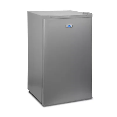 Frigobar Refrigerador Acero Inoxidable 91 Litros 3.2 Ft Plata