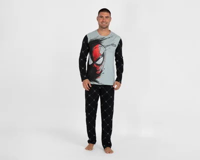 Pijama de Algodón Marvel para Hombre 2 Piezas