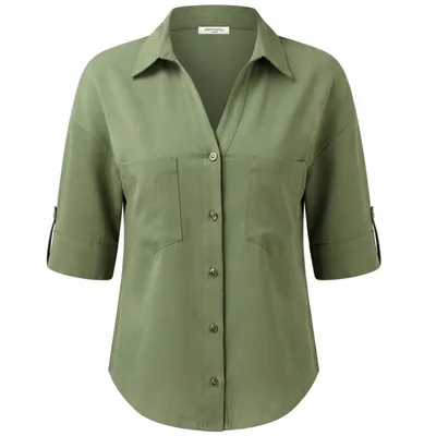 Blusa Camisera con Bolsillos Philosophy Woman para Mujer Casual