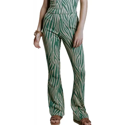 Pantalon casual dama verde Holly Land modelo 1206