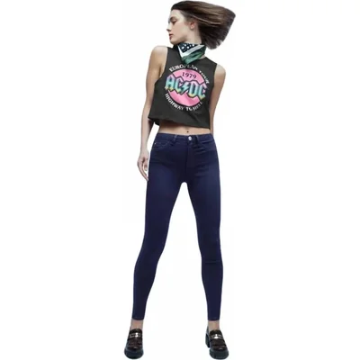 Jeans casual dama azul Atmosphere Dnm modelo BLUB