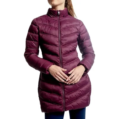 Chamarra abrigadora dama vino Holly Land modelo S148