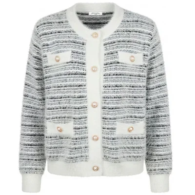 Cárdigan Texturizado con Botones Philosophy Woman para Mujer Casual