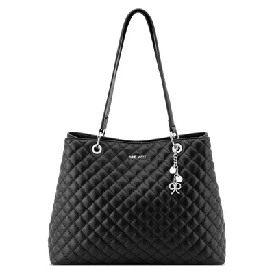 Bolsa Shopper Negro Nine West para Mujer