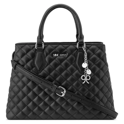 Bolsa Satchel Negro Nine West para Mujer