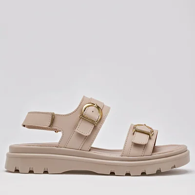 Sandalia chunky para Mujer marca Green Love Beige cod. 125217