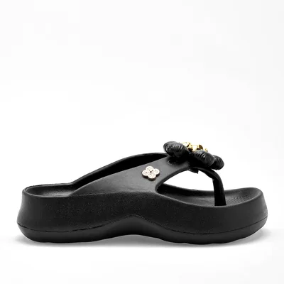 Sandalia para Mujer marca Eva Moda Negro cod. 133340