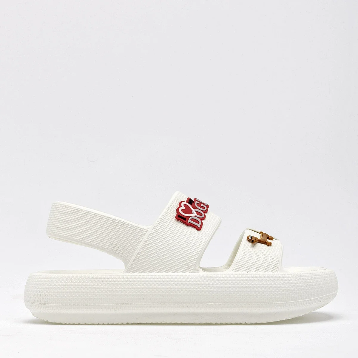 Sandalia sponch chunky para Mujer marca Evalight Blanco cod. 126060