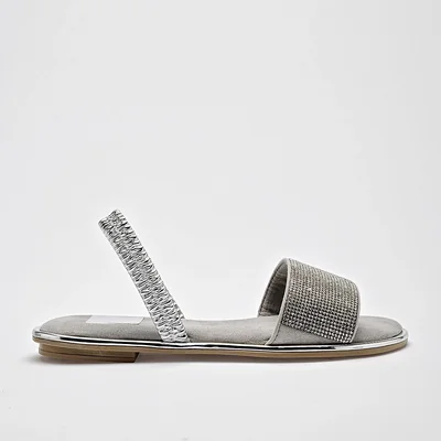 Sandalias para Mujer marca Diva Plata cod. 132031