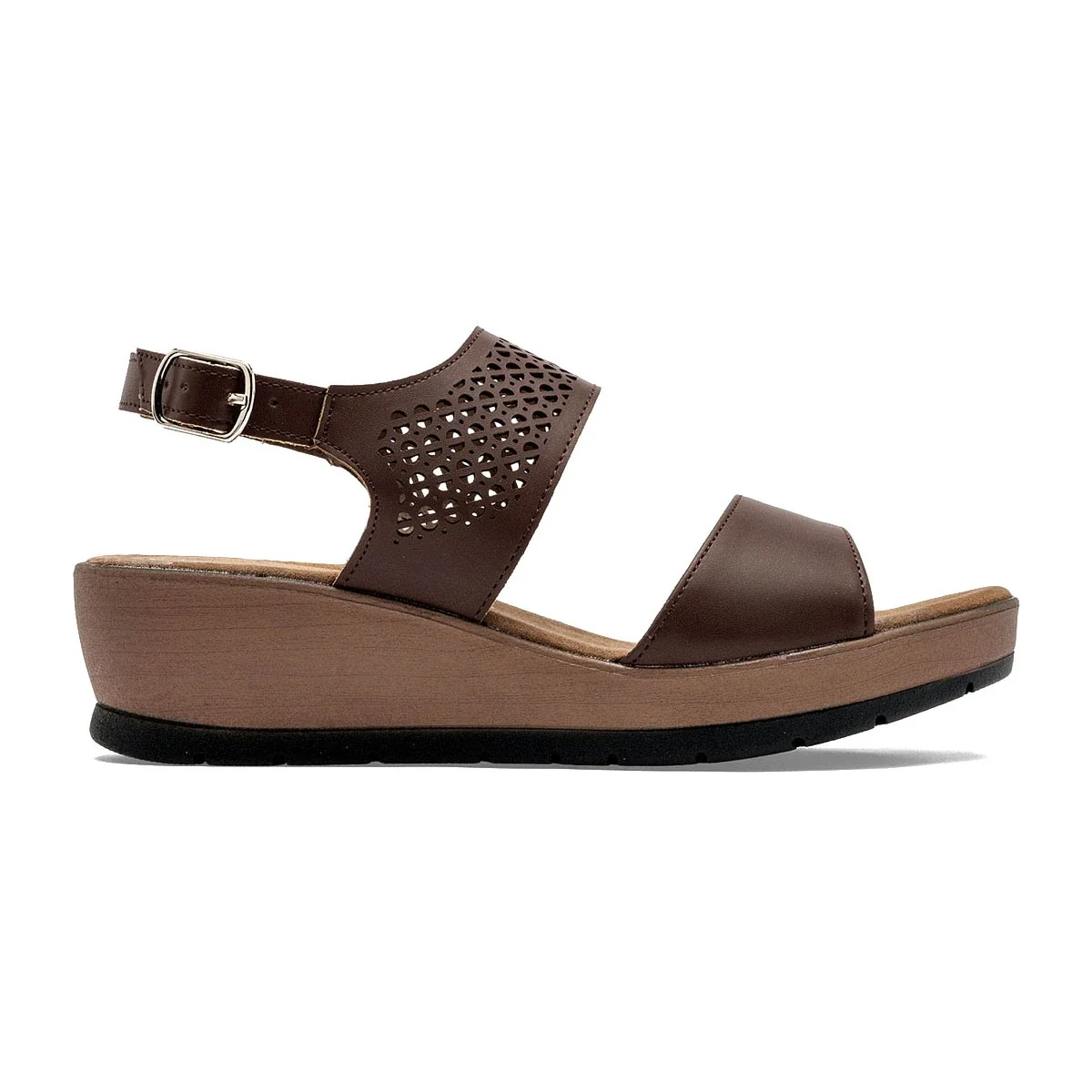 Sandalia para Mujer marca Vitalia Café cod. 109461