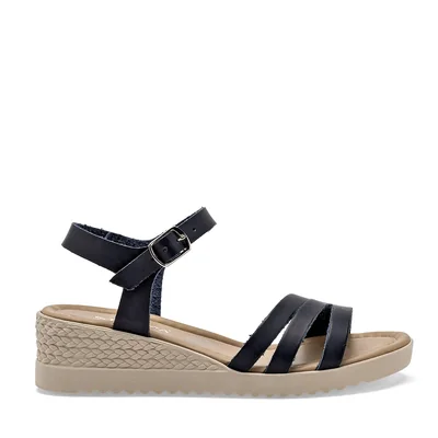 Sandalia para Mujer marca Pravia Azul Marino cod. 112755
