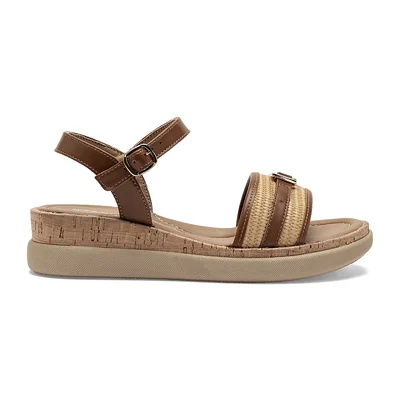Sandalia plataforma para Mujer marca Green Love Camel cod. 140443