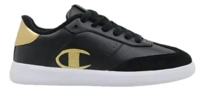 Tenis Champion Pure Keeper W Dama Ca102219w Estilo Urbano Moda Negro Liso
