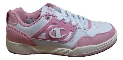 Tenis Champion 5 On 5 Lo Ca102861w Original Moda Dama Blanco Liso 3,0 Mx