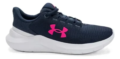 Tenis Under Armour Phade Rn 3 Dama 3028259044 Ultra Cómodo Versátil Original Azul Marino Liso