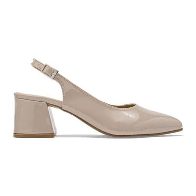 Zapatilla semiabierta para Mujer marca Mariana valle Nude cod. 147370