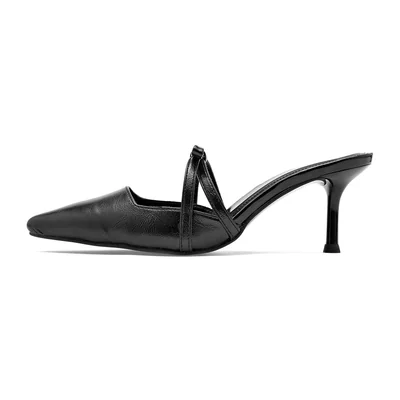 Zapatilla semiabierta para Mujer marca Lady Paulina Negro cod. 147344