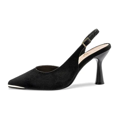 Zapatilla Slingback para Mujer marca Clasben Negro cod. 147446