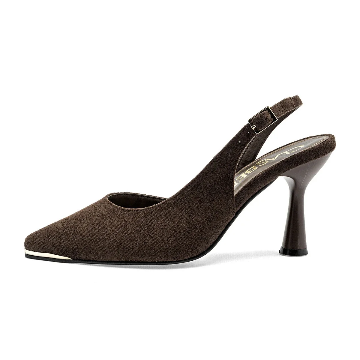 Zapatilla Slingback para Mujer marca Clasben Café cod. 147444