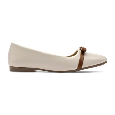 Flat para Mujer marca Been Class Marfil cod. 147520