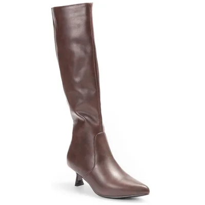 Bota Larga Tacón Bajoemporium2611040343 Cf para Mujer