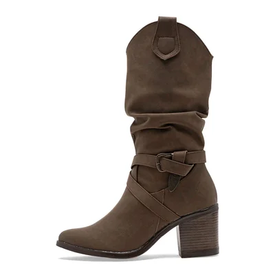 Bota para Mujer marca Via Victoria Café cod. 148958
