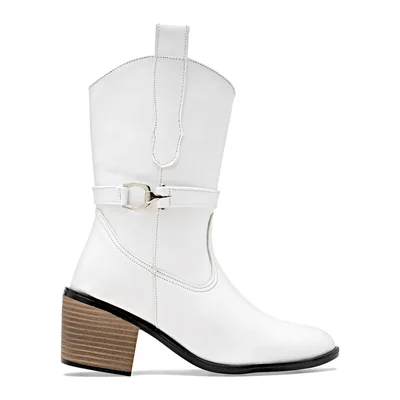 Botín para Mujer marca Queen Blanco cod. 148045
