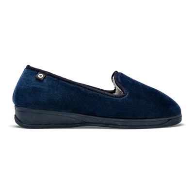 Pantufla para Mujer marca Mora Confort Azul Marino cod. 126103