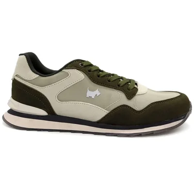 Tenis Casual Verde Ferrioni para Hombre