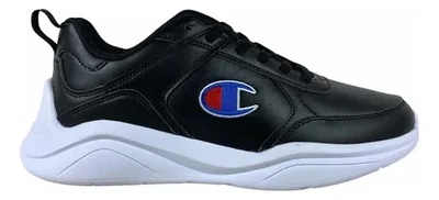 Tenis Champion Next Caballero Cas10222m Negro Confortable Negro Liso