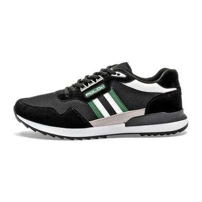 Tenis urbano para hombre marca Polo exchange Negro 148005