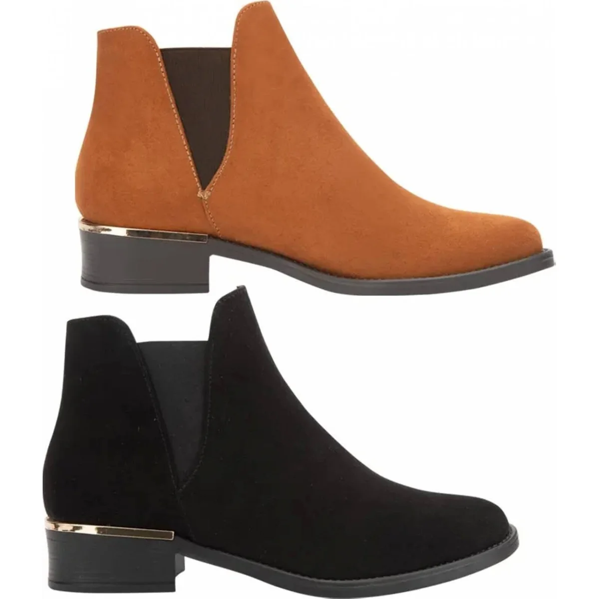 Kit 2 pares botines dama multicolor Vi Line modelo C515