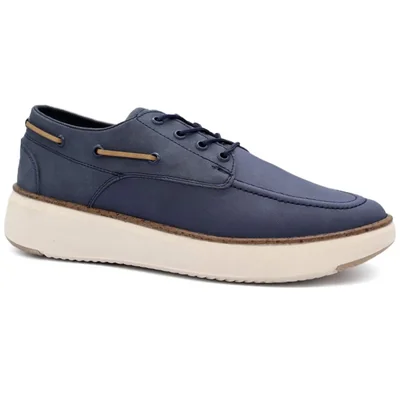 Mocasín Casual Azul Ferrioni para Hombre