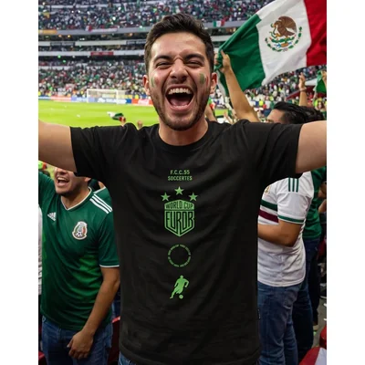 Playera Hombre Moda Camiseta Negro Furor 62107827