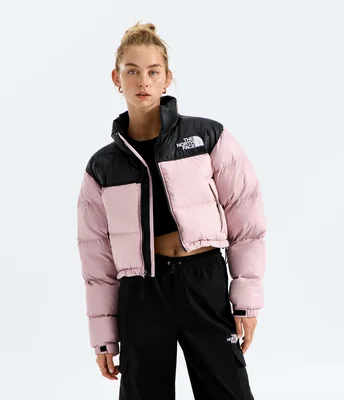 Chamarra de Pluma Nuptse Short Mujer